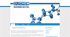 Desktop Screenshot of duchem.co.uk